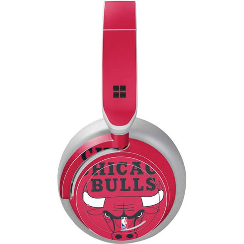 NBA Chicago Bulls Large Logo Surface Headphones Skin